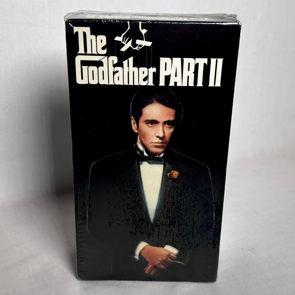 New The Godfather Part 2 II VHS Factory Sealed Clean Paramount Tape 1974